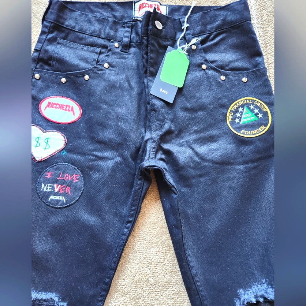 Black Ricchezza Jeans